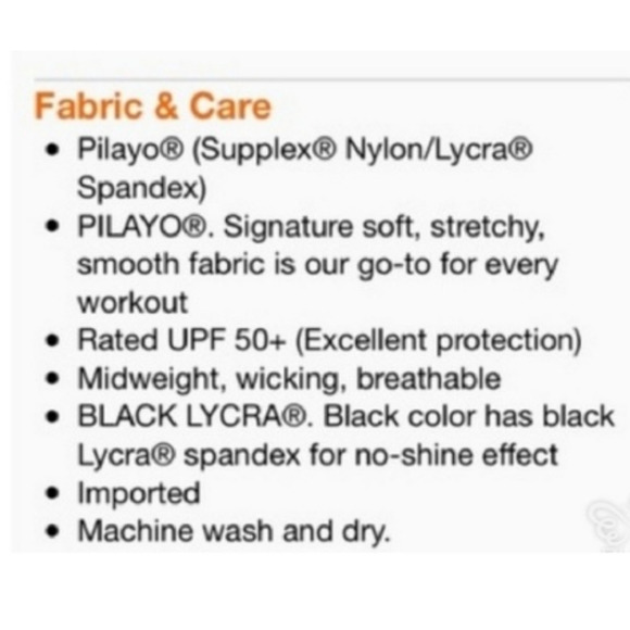 Athleta Metro Leggings Black Pants with Front and Rear Pockets - Small - Picture 12 of 16